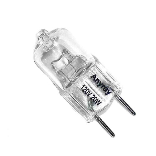 5-Bulbs G8 20w 20 Watt 120v T4 Halogen Light Bulb GY8.6 JCD Type 110v/130 Volt 20Watt Less Than< 35mm = 1.38 Inch, Anyray brand