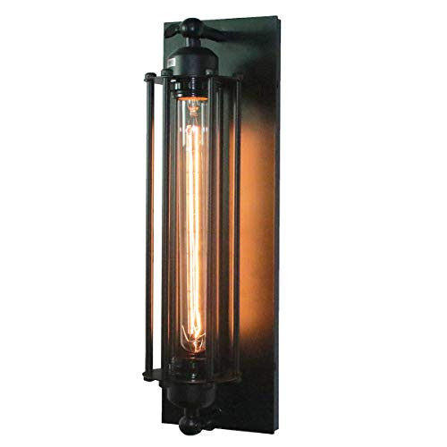 Licperron Industrial Wall Sconce E26 E27 Edison Vintage Wall Sconce Antique Wall Lamp Fixtures Bedside Bar Restaurant Hotel Lighting Decor 1 Pack