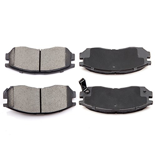 Ceramic Discs Brake Pads Kits , Front 4pcs Ceramic Disc Brake Pad fit for 00-05 Chrysler Sebring ? 95-00 Dodge Avenger?01-05 Dodge Stratus?92-95 Eagle Summit?90-98 Eagle Talon?90-99 Mitsubishi Eclipse