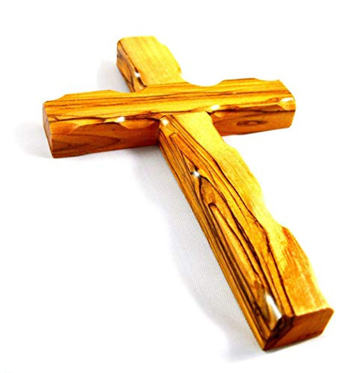 Bethlehem Gifts TM Handcarved from Bethlehem Olive Wood Cross Crucifix (Cross, 10") Bethlehem Gifts TM Handcarved from Bethlehem Olive Wood Cross Crucifix (Cross, 10")