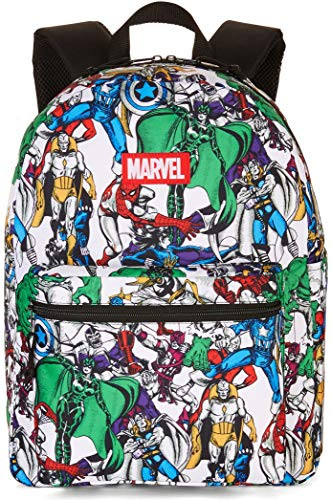Marvel Comics Print All-Over 16inch Backpack