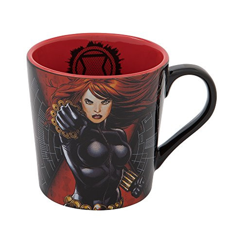 Vandor Marvel Black Widow 12-Ounce Ceramic Mug (26561)