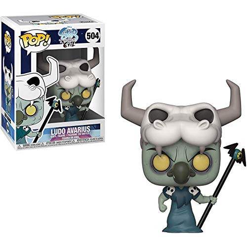 Funko Ludo Avarius: Star vs The Forces of Evil x POP! Disney Vinyl Figure & 1 POP! Compatible PET Plastic Graphical Protector Bundle [#504 / 35771 - B]