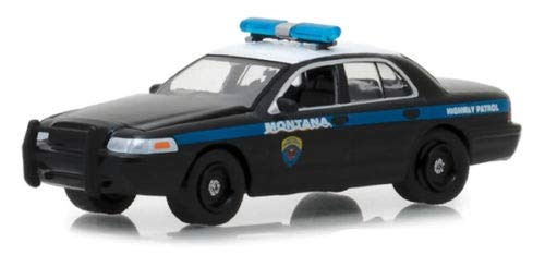 Greenlight 1/64 Hot Pursuit 29-2001 Ford Crown Victoria Police Interceptor - Montana Highway Patrol 1:64 Scale Die-Cast Vehicle