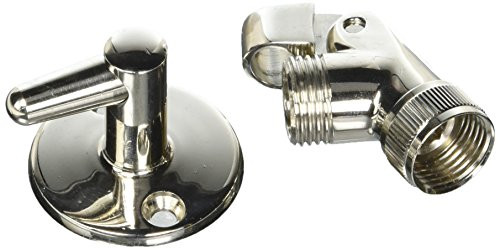 Jaclo 8034-PN Swivel Base and Pin Wall Mount, Polished Nickel