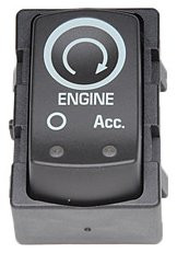 ACDelco D1436G GM Original Equipment Ebony Ignition Start/Stop Switch