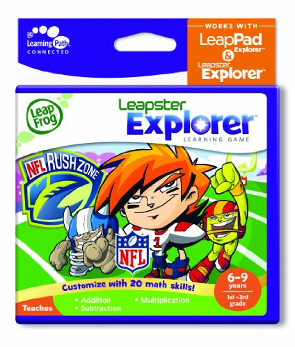 LeapFrog Explorer Learning Game: NFLRush Zone (works with LeapPad Explorer & Leapster Explorer)