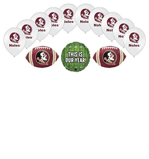 Mayflower Products Florida State Seminoles Football Tailgating Party Supplies Balloon Bouquet Decorations Mayflower Products Florida State Seminoles Football Tailgating Party Supplies Balloon Bouquet Decorations