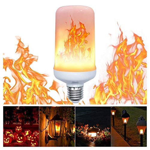 Ralbay E26 Flame Bulb, LED Flame Effect Fire Light Bulbs, 99pcs 2835 LED Flame Light, Atmosphere Lighting, Decorative Light for Halloween, and Party(1 Pack) Ralbay E26 Flame Bulb, LED Flame Effect Fire Light Bulbs, 99pcs 2835 LED Flame Light, Atmosphere Lighting, Decorative Light for Halloween, and Party(1 Pack)