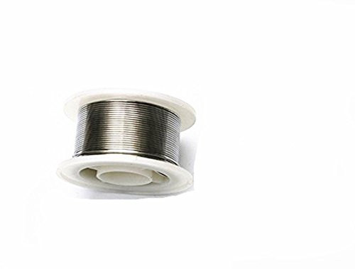 BULUSHI 63/37 Tin Lead Welding Soldering Solder Wire Rosin Core Reel Roll (1.0mm-98g)