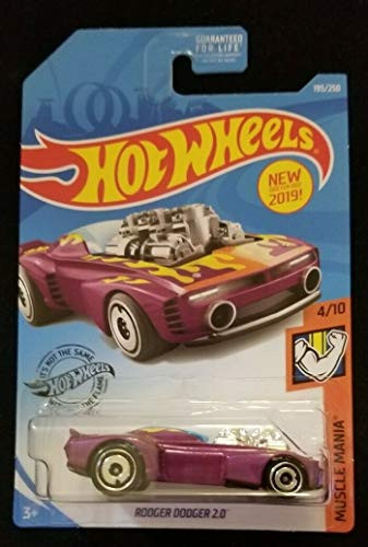 DieCast Rodger Dodger 2.0 Hotwheels New for 2019 Muscle Mania 195/250