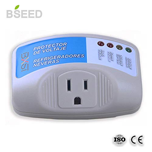 BSEED US Plug Home Appliance Surge Protector Power Suppressor Voltage Brownout Outlet (009) 1 Pack