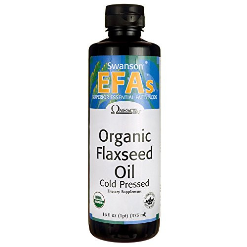 Swanson Flaxseed Oil (Omegatru) 16 fl Ounce (1 pt) (473 ml) Liquid