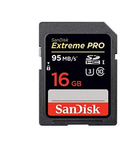 SanDisk 16GB 95MB/s Ultra SDHC Class 10 UHS-High Speed Memory Card, UP to 95MB/s Flash Card