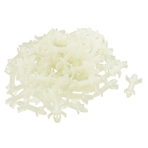 uxcell 100pcs PCB Spacer Reverse Locking Nylon Standoff CS-12 Height 0.5 inches