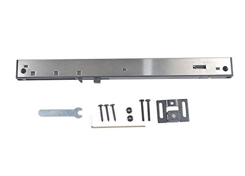 DIYHD Sliding Barn Door Soft Close Mechanism with T Trigger,Set of 2 Sliver