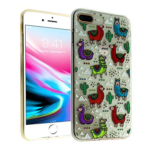 iPhone 7 8 Plus CASEMPIRE Llama Alpaca Cactus TPU Case Shock Proof Never Fade Slim Fit Cover for iPhone 7 8 Plus Alpaca