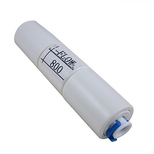 TmallTech 400GPD Flow Restrictor 800CC 1/4" Quick Connect for RO Reverse Osmosis