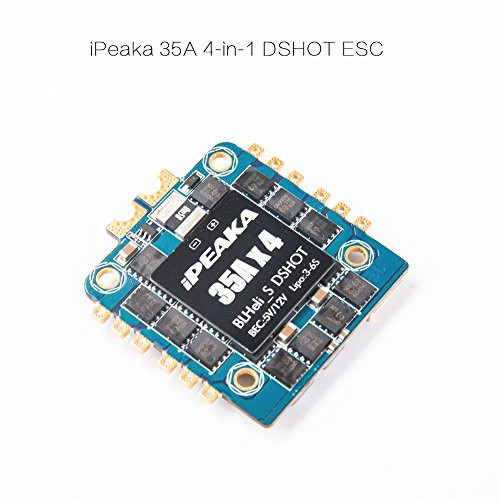 iFlight iPeaka BLHeli_S 35A 6S 4-in-1 12V / 5V BEC DSHOT ESC FPV Racing Brushless ESC for RC Quadcopter Drone
