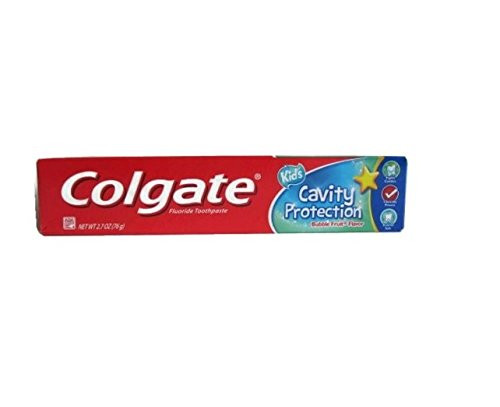6-Pack Colgate Kids Cavity Protection Fluoride Toothpaste Bubble Fruit 2.7oz