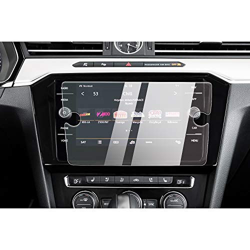 CDEFG Car Screen Protector Center Control Touch Screen Car Navigation Screen Protector for 2019 VW Arteon Tempered Glass HD Shock Resistant Scratch Resistance (8 Inch Clear)