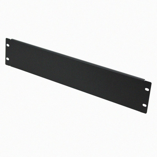 Navepoint 2U Blank Rack Mount Panel Spacer For 19-Inch Server Network Rack Enclosure Or Cabinet Black