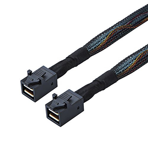 CableCreation Internal Mini SAS HD Cable, Mini SAS SFF-8643 to SFF-8643 Cable, 3.3FT