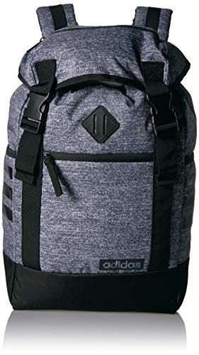 Adidas Midvale Backpack, Onix Jersey/Black, One Size