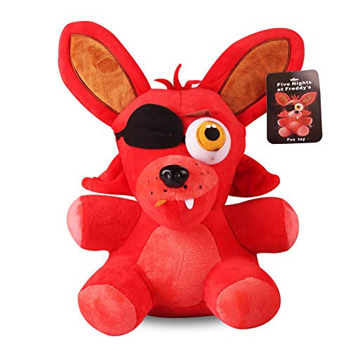 Muzboo Five Nights at Freddy's-Red Fox Plush Toy Foxy Fox 10 inches