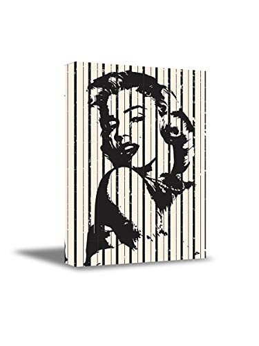 Christmas Sweater for Women Marilyn Monroe Wall Art Canvas Home Room Decor Picture Marilyn Monroe Gifts Marilyn Monroe Wall Art 1 8" x 12"