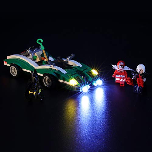 BRIKSMAX Led Lighting Kit for Riddle Racer - Compatible with Lego 70903 Building Blocks Model- Not Include The Lego Set