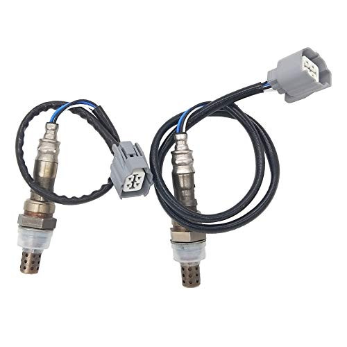 JESBEN 2Pcs O2 Oxygen Sensor Upstream & Downstream Sensor 1 Sensor 2 Fit For 1998-2002 Accord 2.3L-L4 F23A1 F23A5 Engine 234-4620 234-4621