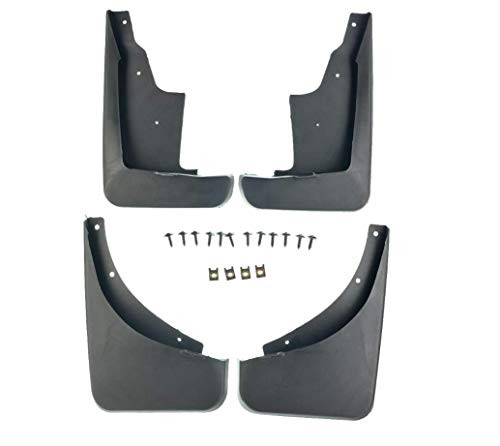 A-Premium Splash Guards Mud Flaps Mudflaps for Jeep Compass 2011-2016 4-PC Set