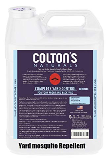 Colton's Naturals Mosquito Repellent Yard Perimeter Outdoor Concentrate Spray Barrier Pet & Kid Safe (128)