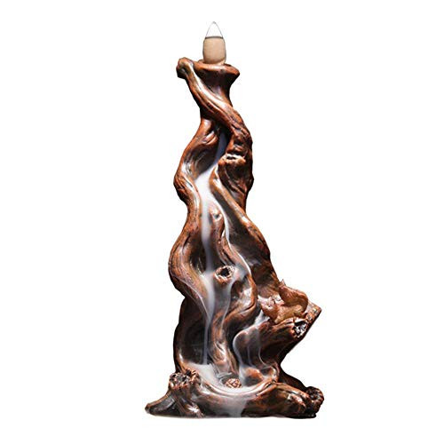 Incense Burner, Incense Cones Burner Incense Stick Holder Ceramic Backflow Incense Burner 10 Free Cones Home Decoration Handicraft Gift Backflow Incense Holder Incense Burner, Incense Cones Burner Incense Stick Holder Ceramic Backflow Incense Burner 10 Free Cones Home Decoration Handicraft Gift Backflow Incense Holder
