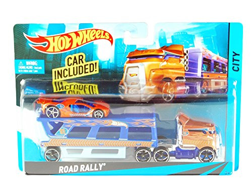 Hot Wheels City Road Rally Toy Car Set