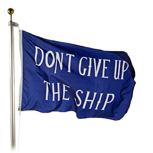 Commodore Perry Flag 3X5 Foot SolarMax Nylon by Eder Flag