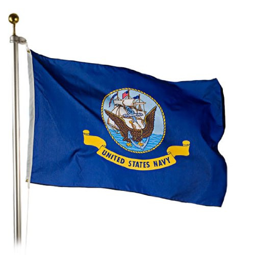 Navy Flag 2X3 Foot SolarMax Nylon