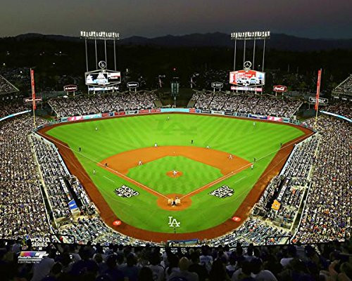 Los Angeles Dodgers Dodger Stadium Game 1 2017 MLB World Series Photo (Size: 16" x 20")