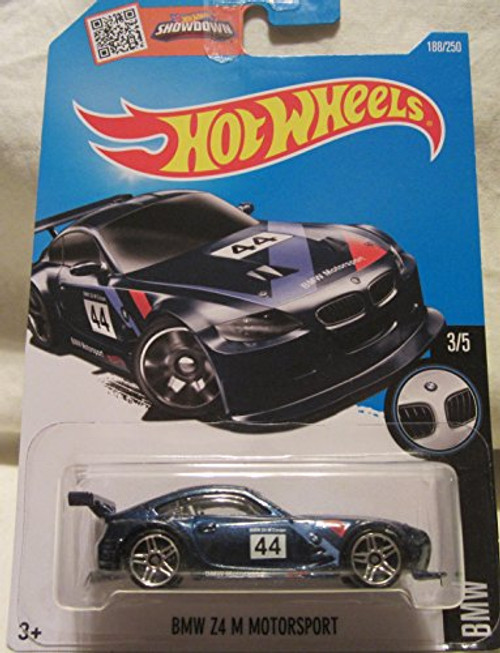 Hot Wheels 2016 BMW BMW Z4 M Motorsport 188/250, Dark Blue Hot Wheels 2016 BMW BMW Z4 M Motorsport 188/250, Dark Blue
