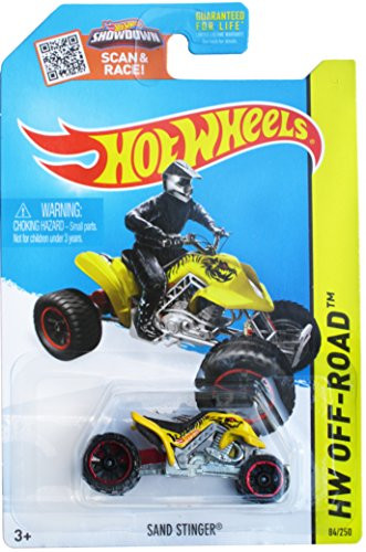 Hot Wheels 2015 HW Off-Road Sand Stinger (ATV) 84/250, Yellow