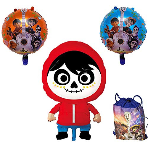 Coco Miguel Birthday Party 18 Inches Balloon Halloween Supplies Decorations