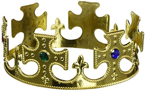 Forum Novelties Gold Plastic Prince Crown