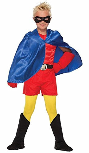 Forum Novelties Child Super Hero Cape Costume, Blue