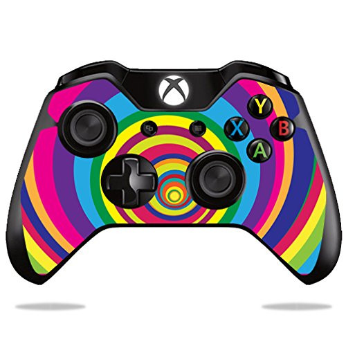 MightySkins Skin Compatible with Microsoft Xbox One/One S Controller Case wrap Cover Sticker Skins Circles