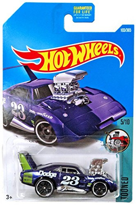 Hot Wheels 2017 Tooned Dodge Charger Daytona 103/365, Purple Hot Wheels 2017 Tooned Dodge Charger Daytona 103/365, Purple