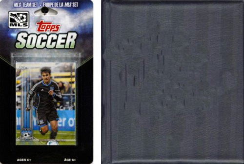 MLS San Jose Earthquakes Licensed 2013 Topps Team Card Set and Storage Album