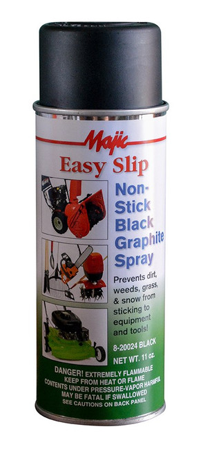 Majic Paints 8-20024-8 Easy Slip Non-Stick Lawn Mower Underdeck Spray, Aerosol, Black