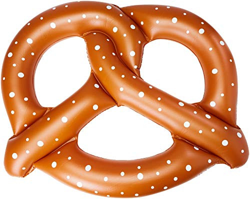 Swimline Giant Pretzel Swim Fun Inflatable Floating Seat