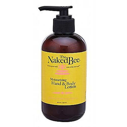 The Naked Bee Moisturizing Hand & Body Lotion, 8 Ounce, Grapefruit Blossom Honey